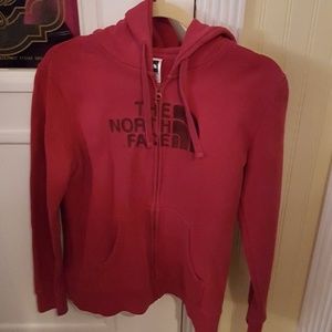 The North Face zip up hoodie